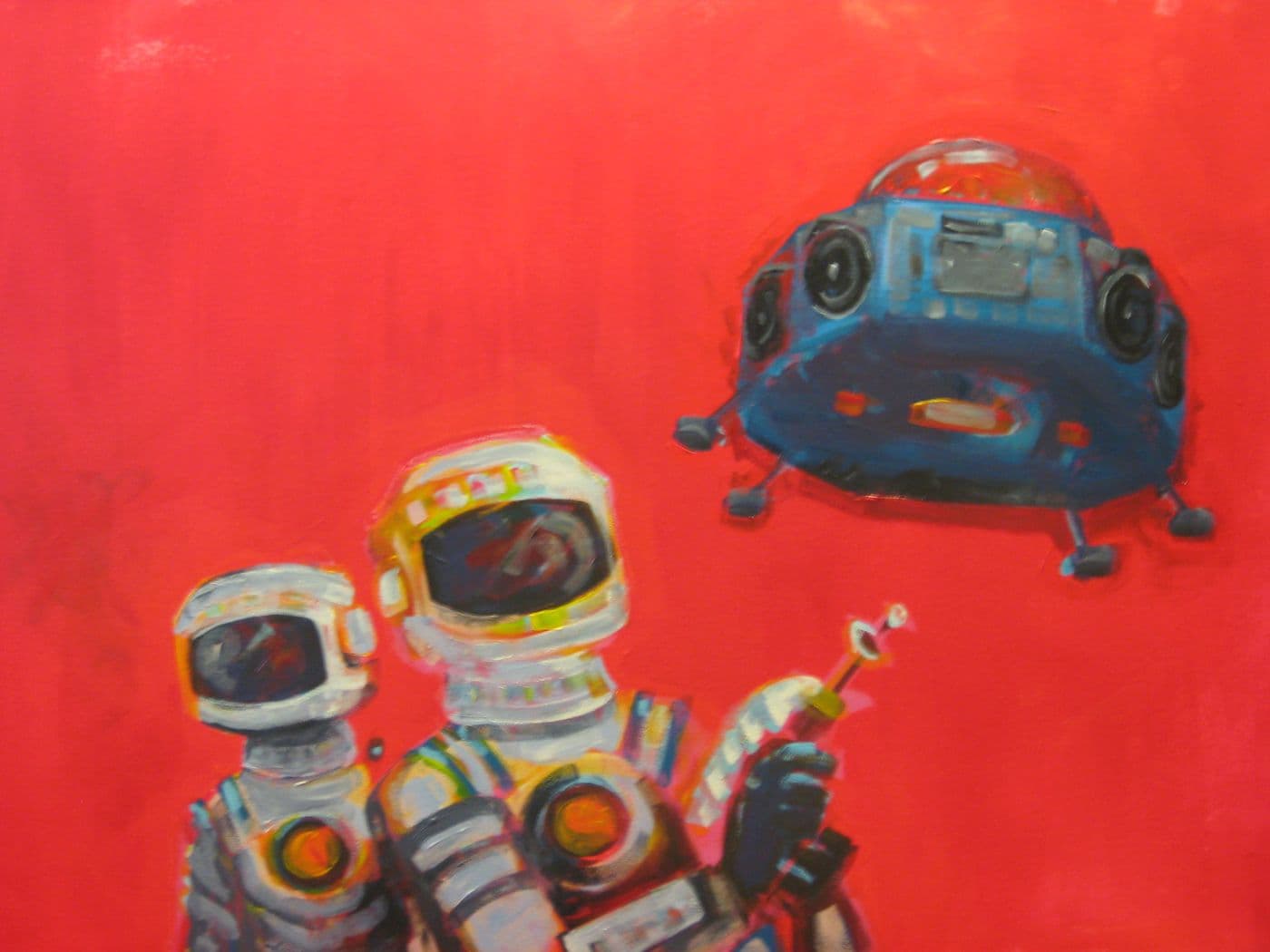 The Flying Boombox crew by Pete Mitchell